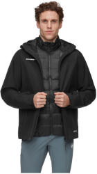Mammut Treeline 3 in 1 HS Hooded Jacket Men férfi dzseki M / fekete