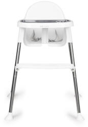 Homelux Etetőszék 2 az 1-ben tálcával övekkel fehér (HC-135_WHITE) - platinashop