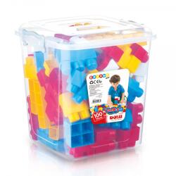 Dolu Cuburi mari de construit in cutie - 100 piese (D5063) - ookee