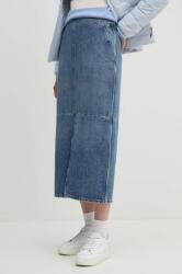 Tommy Hilfiger farmer szoknya midi, egyenes, WW0WW42582 - kék 38