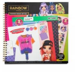 RMS Rainbow High: Spirálos divattervező füzet (90-0014/ENT) - ejatekok