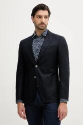 BOSS gyapjú kabát - sötétkék 52 - answear - 139 990 Ft