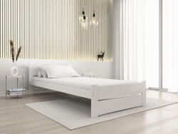  IKAROS DOUBLE ágy 90 x 200 cm, fehér Ágyrács: Ágyrács nélkül, Matrac: Coco Maxi 20 cm matrac