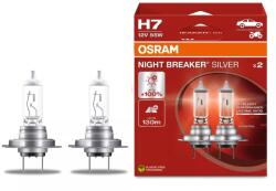 OSRAM Night Breaker Silver H7 autós halogén izzó