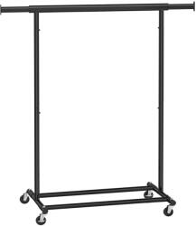 SONGMICS Mobil Ruhaállvány Kerekes Nagy Teherbírású Acél Fekete (EUZ-HSR13BKV1)