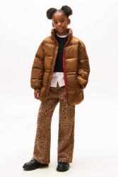 Tommy Hilfiger rövid kabát - barna 176 - answear - 44 990 Ft