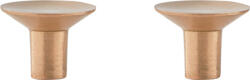 OYOY Cârlige de perete Rina, 2, 7 cm, alamă periată, set 2 buc (L300449) Agatator cuier