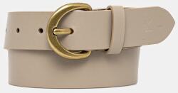 Calvin Klein Jeans bőr öv bézs, női, LV04K7008G - bézs 95