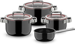 WMF Set de oale cu cratiță și 3 capace Fusiontec Function Pro, 7 piese (518605290)