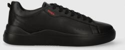 HUGO bőr sportcipő Blake - fekete Férfi 44 - answear - 55 990 Ft