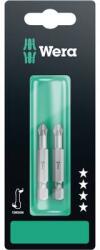 Wera Edzett, ötvözött szerszámacél 2db-os BIT, kereszthornyú PH 3 Wera 851/4 TZ SB SiS 05134382001