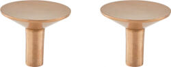 OYOY Cârlige de perete Rina, 4, 5 cm, alamă periată, 2 buc (L300452) Agatator cuier