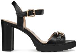 Geox bőr szandál D WALK PLEASURE 85S fekete, D55B6A 000TU C9999 - fekete Női 41