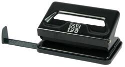 ICO Lyukasztó, kétlyukú, 12 lap, SAX "128s", fekete (ISA128FK) - tintasziget