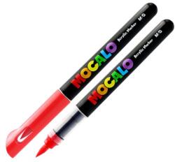 M&G MOCALO akril marker, ecsetes hegyű - Piros 235
