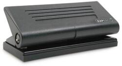 Rapesco Lyukasztó, hatlyukú, 8 lap, fém, RAPESCO "Diary 66", matt fekete (PF66P0B1) - mystock