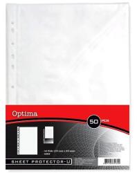 Optima Lefűzhető genotherm OPTIMA A4 60 mikron víztiszta 50db/csomag (20098/A)
