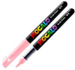 M&G MOCALO akril marker, ecset hegyű - világos rózsaszín 219