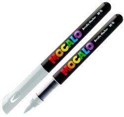 M&G MOCALO akril marker, ecset hegyű - palaszürke 915