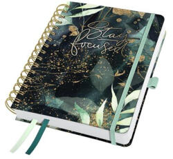 Sigel Naptár, spirál, A5, heti, 2026, kemény borító, SIGEL "Jolie", Stay focused (J6603) - tonerpiac