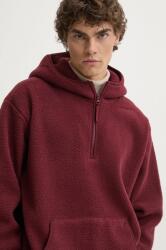 Levi's gyapjú pulóver piros, sima, kapucnis, A8611 - piros XL