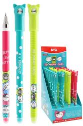 M&G Gél toll/radír M&G iErase So Many Cats Pencil 0, 7 mm - kék tollbetét