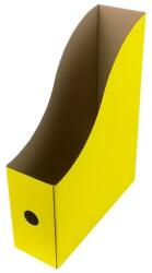 BLUERING Iratpapucs 8cm, mikrohullámú karton Bluering®, sárga (32082177S531000) - tonerpiac