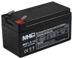 CARSPA Pb akkumulátor MHPower VRLA AGM 12V/1.3Ah (MS1.3-12 MS1.3-12