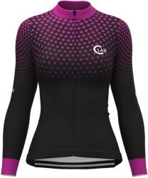 C-LAB NŐI HOSSZÚ UJJÚ KERÉKPÁROS MEZ fekete|rózsaszín