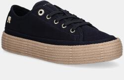 Tommy Hilfiger sportcipő VULC ESPADRILLE SNEAKER sötétkék, FW0FW08404 - sötétkék Női 39
