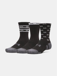 Under Armour Unisex zokni Under Armour UA Perf Tech Nov Crew (3 pár) M fekete