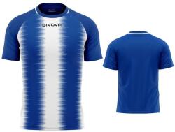 GIVOVA Stripe Sport Póló Férfiaknak - Királyi Kék és Fehér fehér|kék