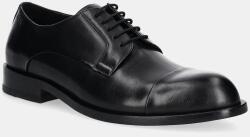 BOSS bőr félcipő Tayil-L fekete, 50548293 - fekete Férfi 45