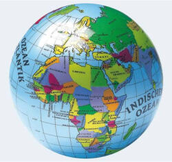 Simba Toys Földgömb mintás gumilabda 23 cm-es