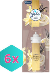 Glade Sense and Spray automata légfrissítő utántöltő 18 ml - Vanilla Cream Cookies KARTON - 6 db (K5000204414639)