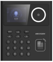 Hikvision DS-K1T320MFWX 2, 4 arcfelismerő beléptető vezérlő terminál, ujjnyomat- és Mifare kártyaolvasó, billentyűzet