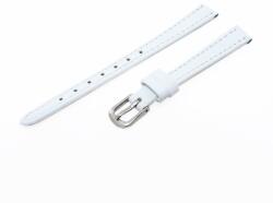  Karóra szíj, fehér színű, 65+105 mm/ 10 mm (6286-1)