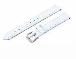 Karóra szíj, fehér színű, 65+105mm/ 14 mm (6286-4)