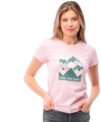 HI-TEC Női Aldys rövid ujjú póló rózsaszín