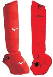 MIZUNO Instep párnázott sípcsont- és lábfejvédők S vörös