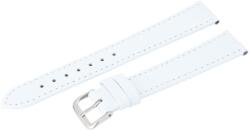 Karóra szíj, fehér színű, 85+125 mm / 18 mm XL (6292-8)