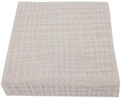 EKO Muszlin Lepedő Beige 60x120cm - Légáteresztő, Puha és Természetes Pamut Lepedő Kiságyhoz