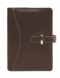 Saturnus Kalendárium, gyűrűs, betétlapokkal, "M", műbőr, SATURNUS, "437", barna (23SM437-001)