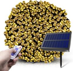 ProGarden 21 m-es 480 LED-es fényfüzér, hybrid tölthető-napelemes, meleg fehér, 8 világítási mód, időzíthető, távvezérlős (AEX100110)