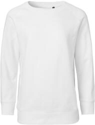 Neutral Gyerek pulóver kapucni nélkül organikus Fairtrade biopamutból - Palackzöld | 104/110 (NE-O33001-1000395480)