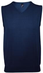 SOL'S Férfi kötött mellény - Tengerészkék | 3XL (SOLS-412-1000119481)