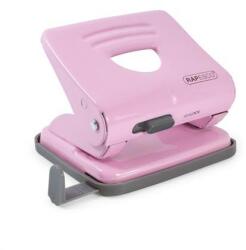 Rapesco Lyukasztó, kétlyukú, 25 lap, fém, RAPESCO "825", világos rózsaszín (1358) - nyomtassingyen