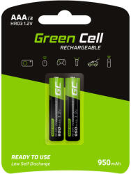 Green Cell 2x akkumulátor / akku AAA HR03 950mAh GR07 (GR07)