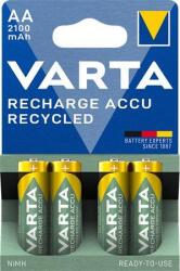 VARTA Tölthető elem, AA, ceruza, újrahasznosított, 4x2100 mAh, VARTA