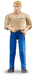 BRUDER Figurină Bruder BWORLD bărbat pantaloni albaștri Figurina